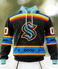 NHL Seattle Kraken Special Native Heritage Design Hoodie