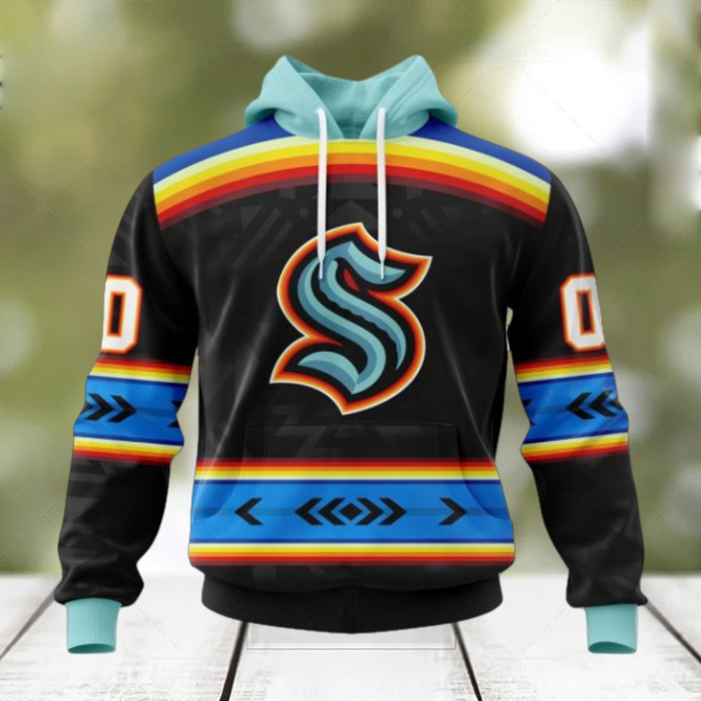 NHL Seattle Kraken Special Native Heritage Design Hoodie NHL Seattle Kraken Special Native Heritage Design Hoodie
