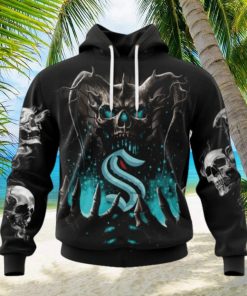 NHL Seattle Kraken Special Skull Art Design Hoodie