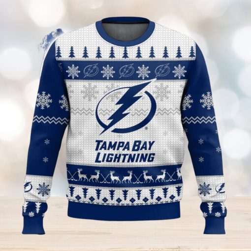 NHL Tampa Bay Lightning 3D Christmas Sweater Ugly Christmas Sweater Christmas Gift Ideas