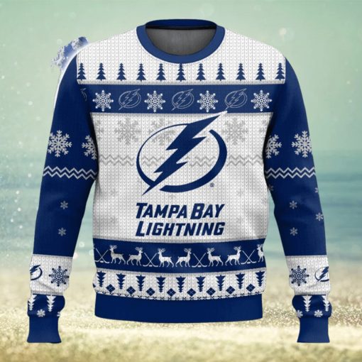 NHL Tampa Bay Lightning 3D Christmas Sweater Ugly Christmas Sweater Christmas Gift Ideas