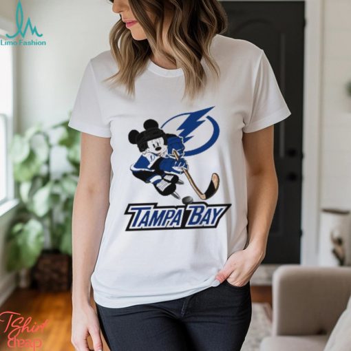 NHL Tampa Bay Lightning Mickey Mouse Disney Hockey T Shirt