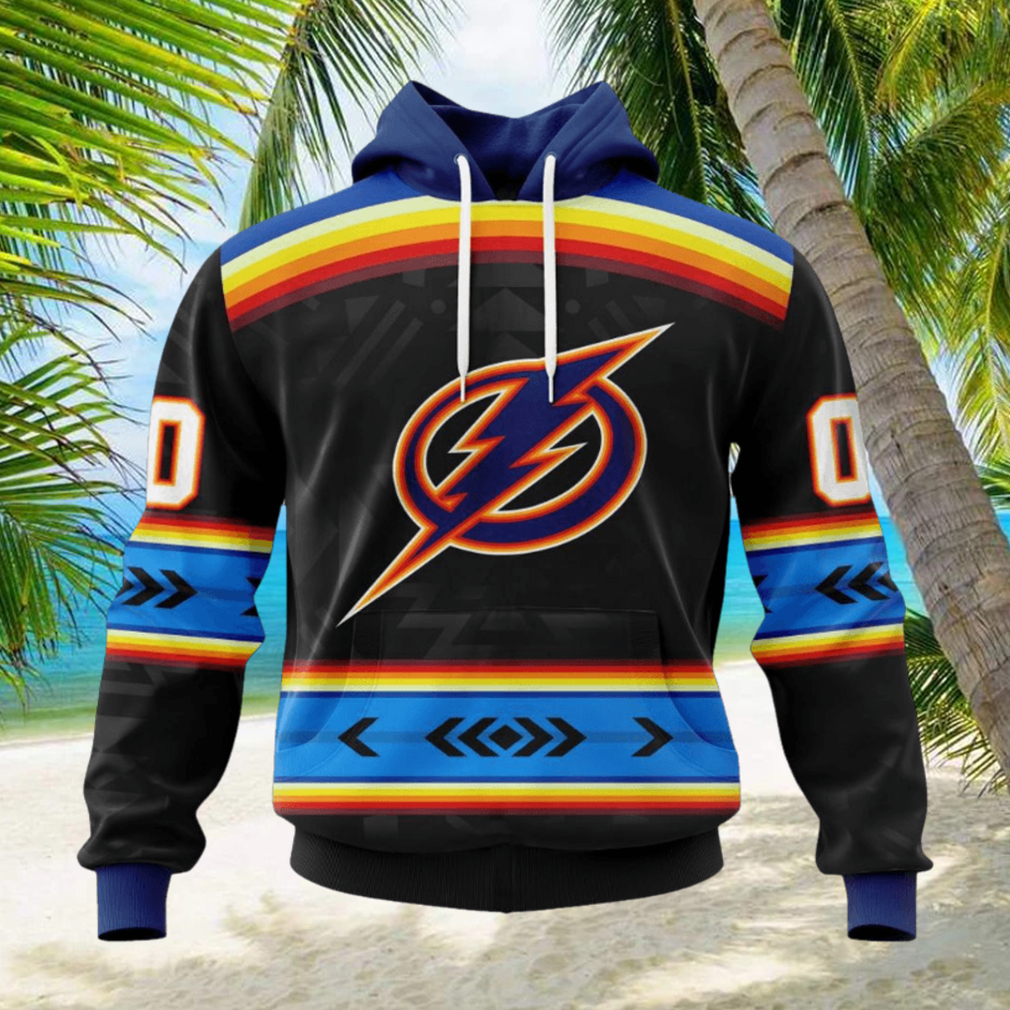 NHL Tampa Bay Lightning Special Native Heritage Design Hoodie NHL Tampa Bay Lightning Special Native Heritage Design Hoodie