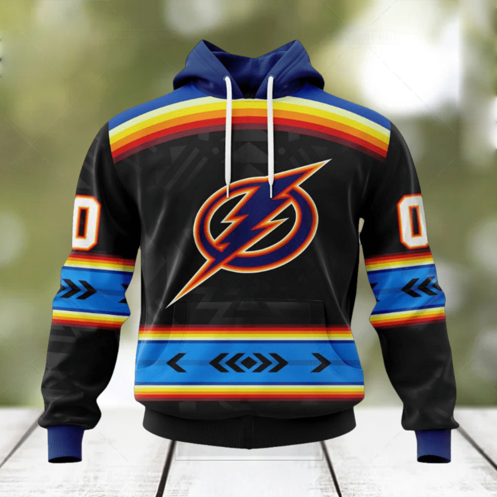 NHL Tampa Bay Lightning Special Native Heritage Design Hoodie NHL Tampa Bay Lightning Special Native Heritage Design Hoodie