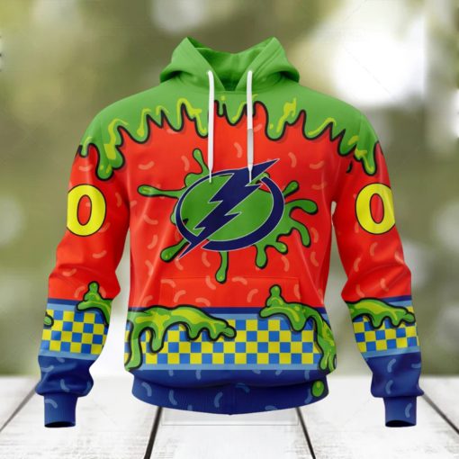 NHL Tampa Bay Lightning Special Nickelodeon Design Hoodie