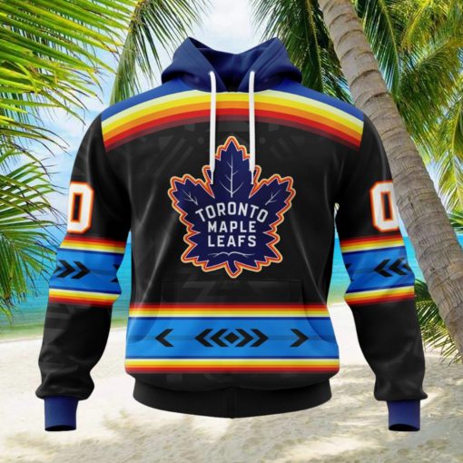 NHL Toronto Maple Leafs Special Native Heritage Design Hoodie