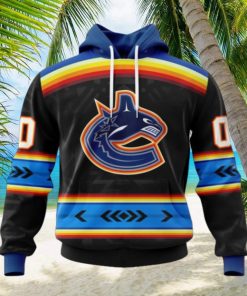 NHL Vancouver Canucks Special Native Heritage Design Hoodie Limotees