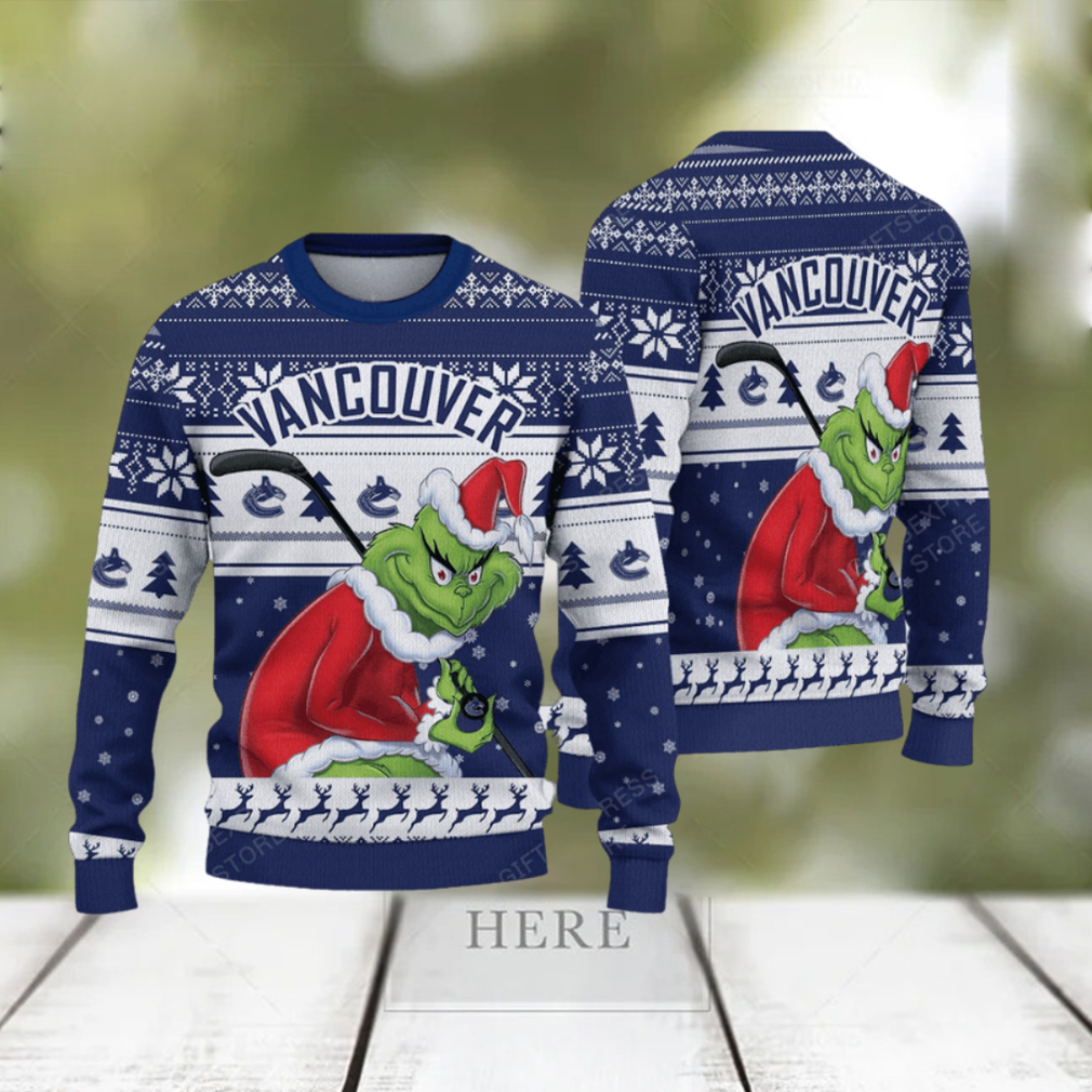 Canucks ugly clearance sweater