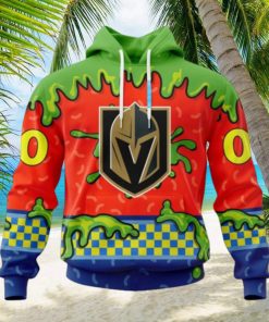 NHL Vegas Golden Knights Special Nickelodeon Design Hoodie