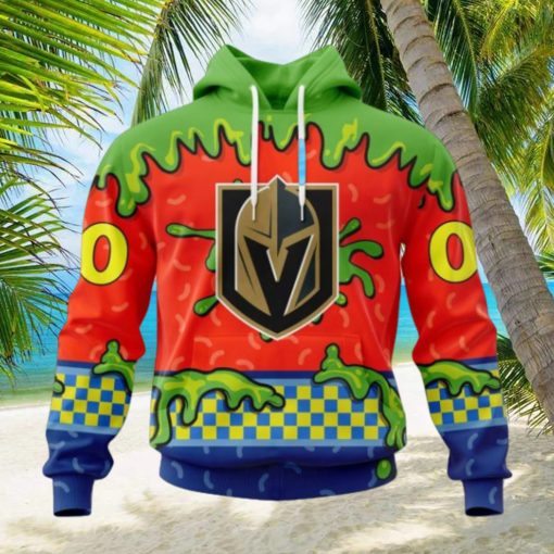 NHL Vegas Golden Knights Special Nickelodeon Design Hoodie