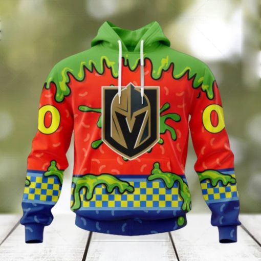 NHL Vegas Golden Knights Special Nickelodeon Design Hoodie
