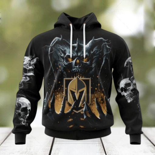 NHL Vegas Golden Knights Special Skull Art Design Hoodie