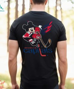 NHL Washington Capitals Mickey Mouse Disney Hockey T Shirt