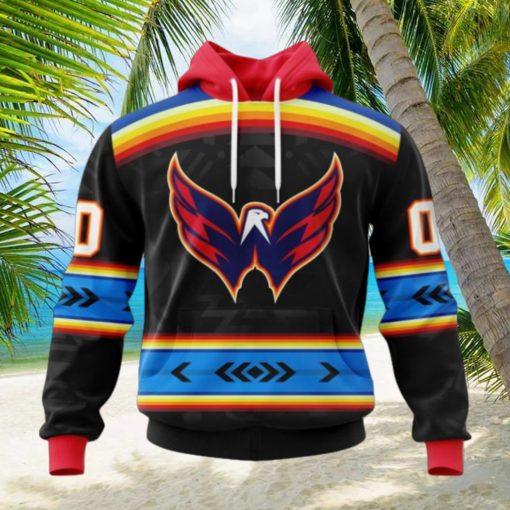 NHL Washington Capitals Special Native Heritage Design Hoodie