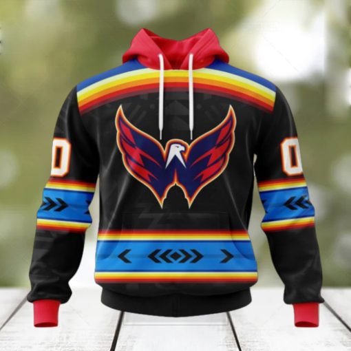 NHL Washington Capitals Special Native Heritage Design Hoodie