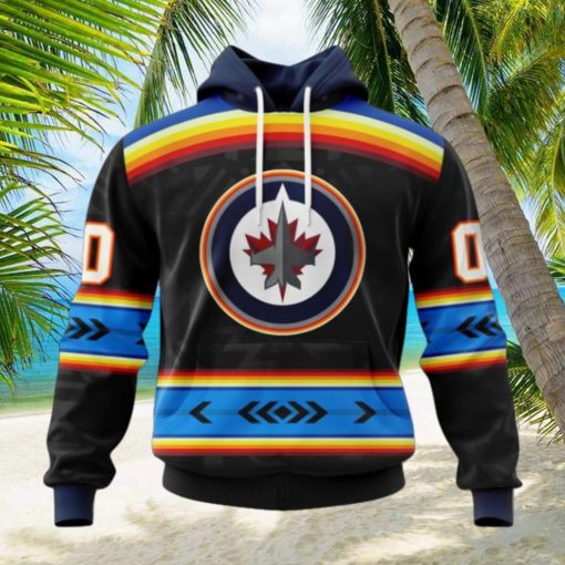 NHL Winnipeg Jets Special Native Heritage Design Hoodie