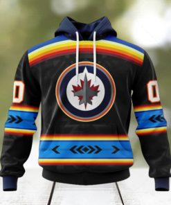 NHL Winnipeg Jets Special Native Heritage Design Hoodie