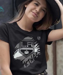 NHL Youth Los Angeles Kings Knockout Black T Shirt
