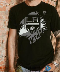 NHL Youth Los Angeles Kings Knockout Black T Shirt