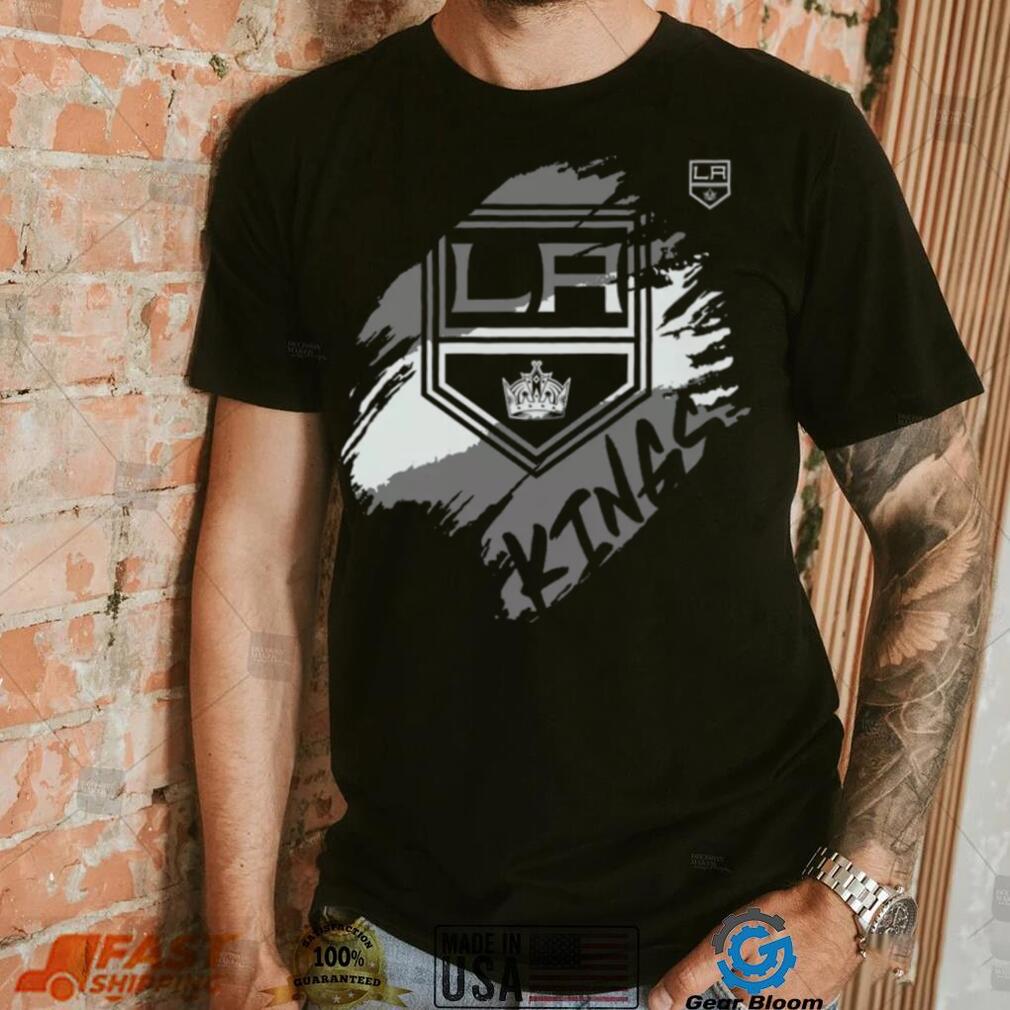 NHL Youth Los Angeles Kings Knockout Black T Shirt NHL Youth Los Angeles Kings Knockout Black T Shirt
