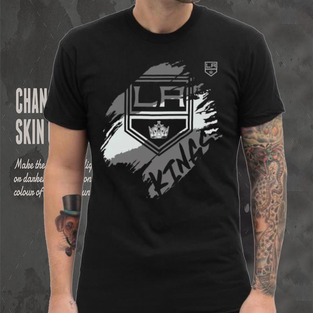 NHL Youth Los Angeles Kings Knockout Black T Shirt NHL Youth Los Angeles Kings Knockout Black T Shirt