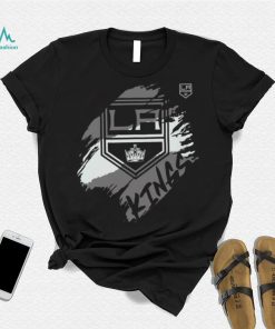 NHL Youth Los Angeles Kings Knockout Black T Shirt