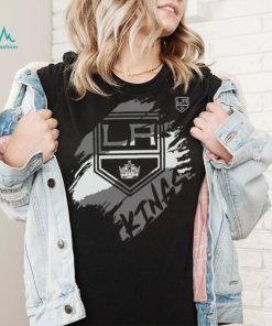 NHL Youth Los Angeles Kings Knockout Black T Shirt