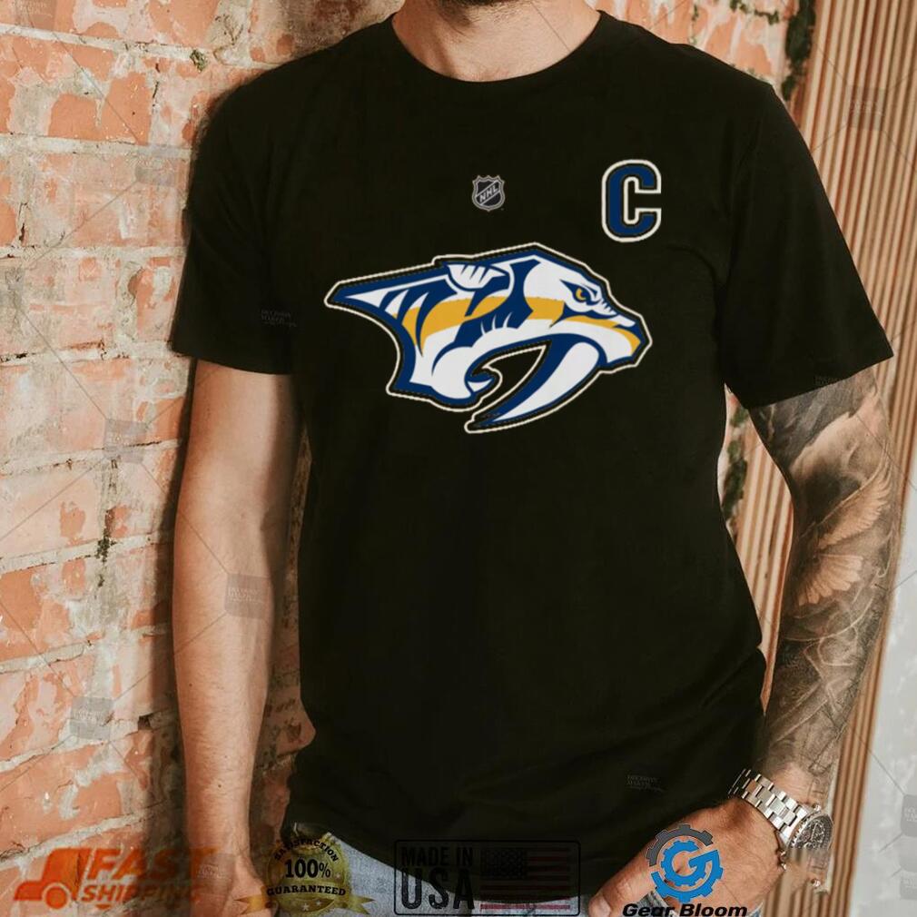NHL Youth Nashville Predators Roman Josi #59 Gold T Shirt NHL Youth Nashville Predators Roman Josi #59 Gold T Shirt