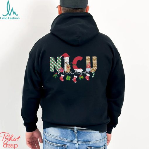 NICU Nurse Christmas Gift T Shirt