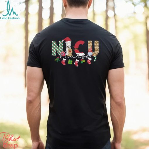 NICU Nurse Christmas Gift T Shirt
