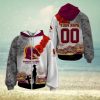 NFL Detroit Lions Custom Name Number MotoCross Concept Pullover Hoodie