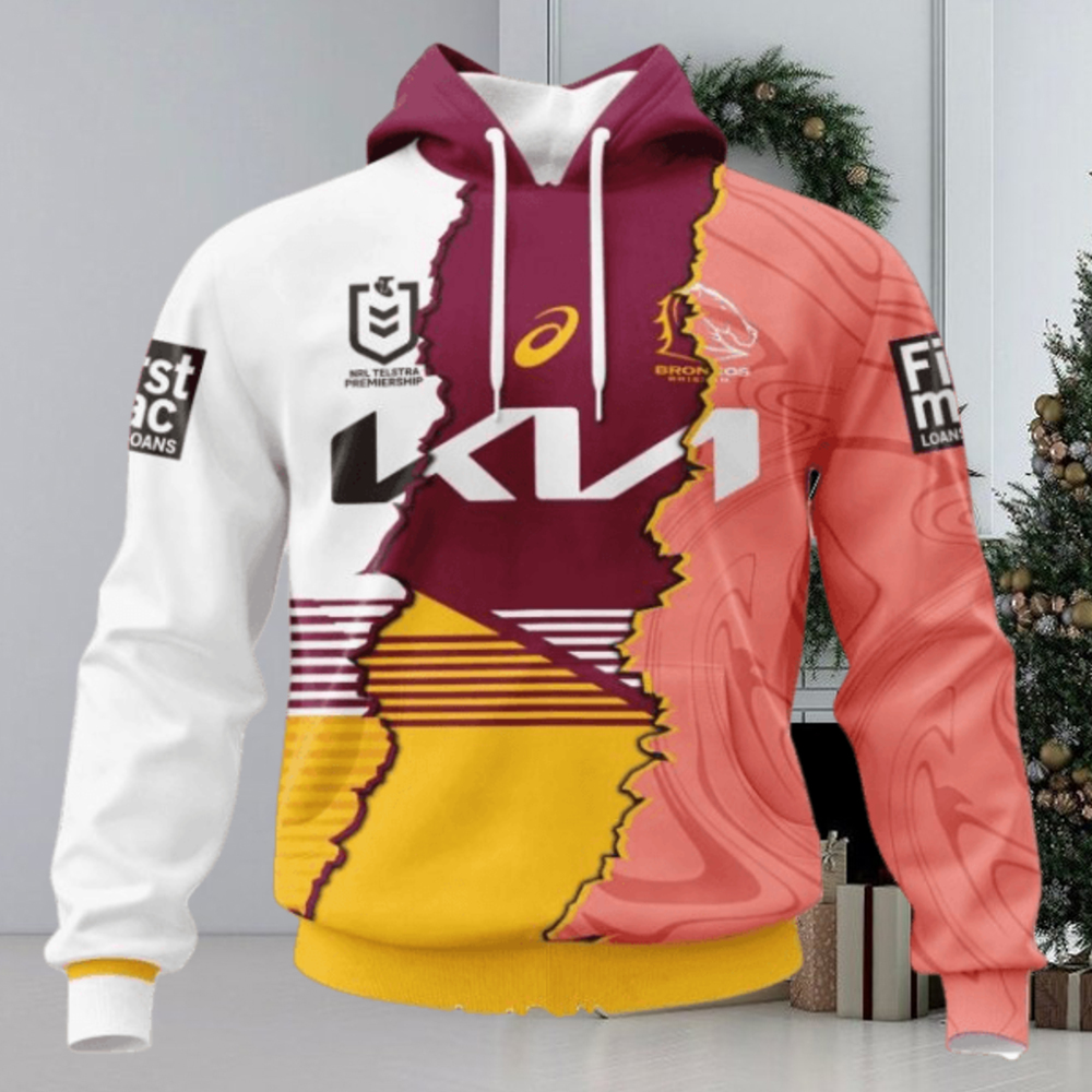 NRL Brisbane Broncos Special Mix Hoodie NRL Brisbane Broncos Special Mix Hoodie