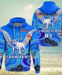 NRL Canterbury Bankstown Bulldogs Custom Name Number NAIDOC Pullover Hoodie