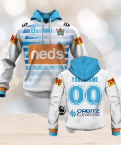 NRL Gold Coast Titans Custom Name Number 2020 Away Jersey Pullover Hoodie