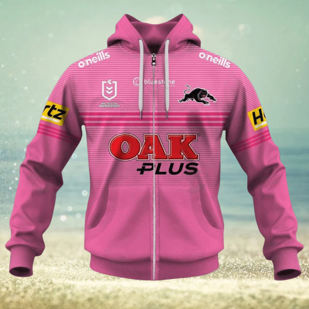 NRL Penrith Panthers Custom Name Number 2023 Away Jersey Zip Up Hoodie NRL Penrith Panthers Custom Name Number 2023 Away Jersey Zip Up Hoodie