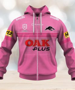 NRL Penrith Panthers Custom Name Number 2023 Away Jersey Zip Up Hoodie