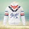 NRL Canterbury Bankstown Bulldogs Custom Name Number Nature Jersey Pullover Hoodie