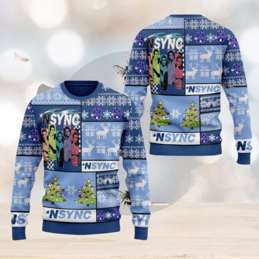 NSYNC Christmas Time Ugly Sweater