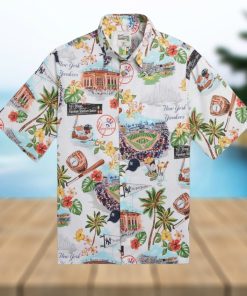 NY Y Retro 80s Hawaiian Shirt,