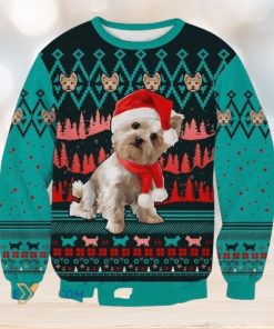 Naive Yorkshire Terrier Dog Gift For Christmas Ugly Christmas Sweater