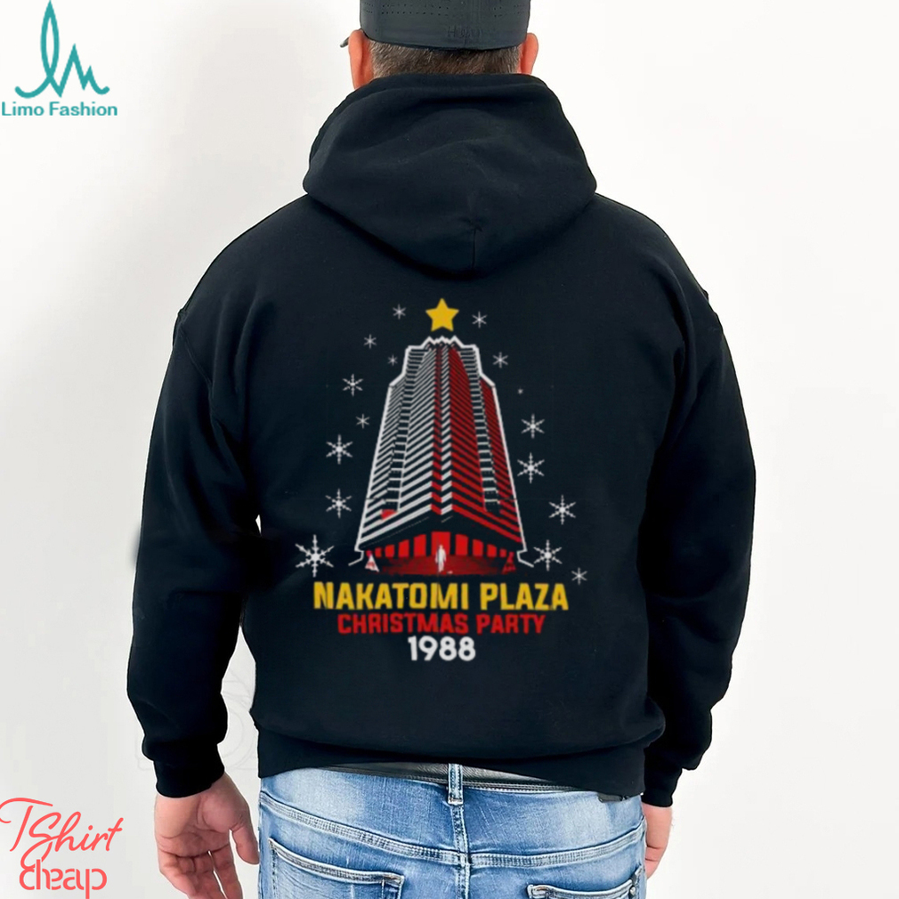 Nakatomi plaza christmas party 1988 christmas town tree png design shirt Nakatomi plaza christmas party 1988 christmas town tree png design shirt