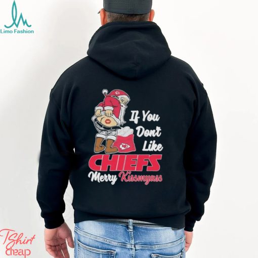 Naleth Kansas City Chief Football Santa Claus If You Don’t Like Chiefs Merry Kissmyass T Shirt