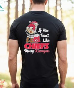 Naleth Kansas City Chief Football Santa Claus If You Don't Like Chiefs Merry Kissmyass T Shirt