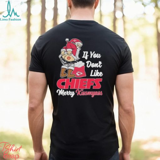 Naleth Kansas City Chief Football Santa Claus If You Don’t Like Chiefs Merry Kissmyass T Shirt