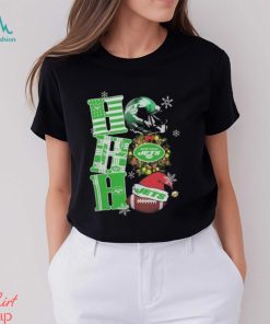 Naleth New York Jets NFL HO HO HO Christmas Shirt