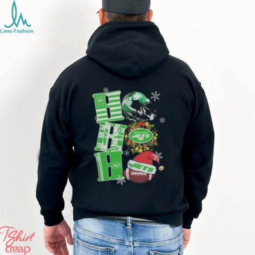 Naleth New York Jets NFL HO HO HO Christmas Shirt