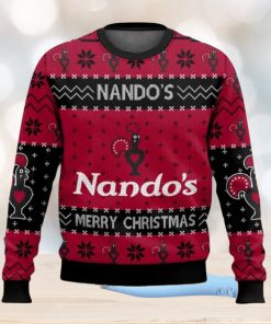 Nando's Fast Food Ugly Christmas Sweater