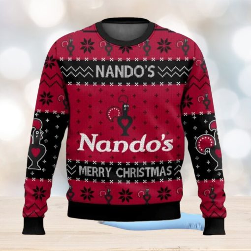 Nando’s Fast Food Ugly Christmas Sweater