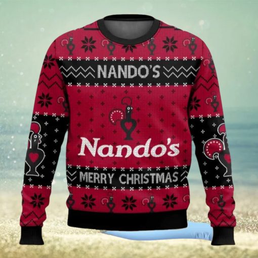 Nando’s Fast Food Ugly Christmas Sweater