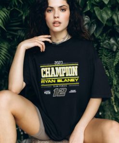 Nascar Ryan Blaney team Penske 2023 Cup Series Champion pit road shirt